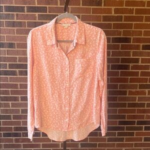 Tommy Hilfiger Pink Floral Button-Down Shirt